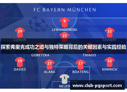 探索弗里克成功之道与独特策略背后的关键因素与实践经验 探索弗里克成功之道与独特策略背后的关键因素与实践经验